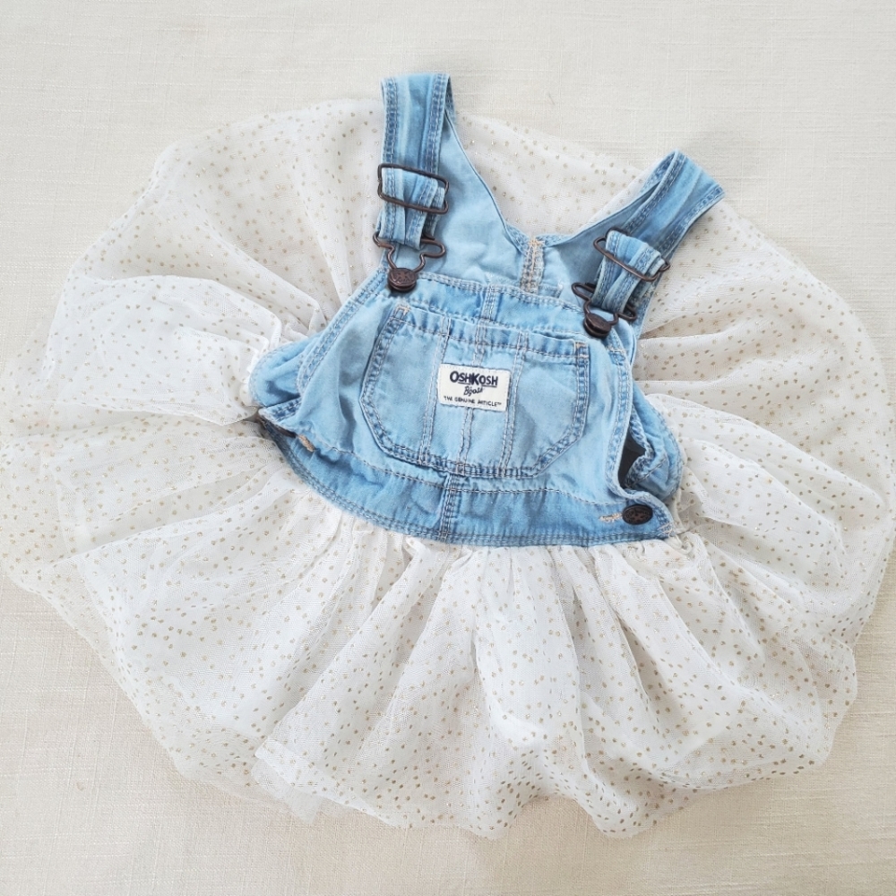 Oshkosh Sparkly skirtall 12 months
